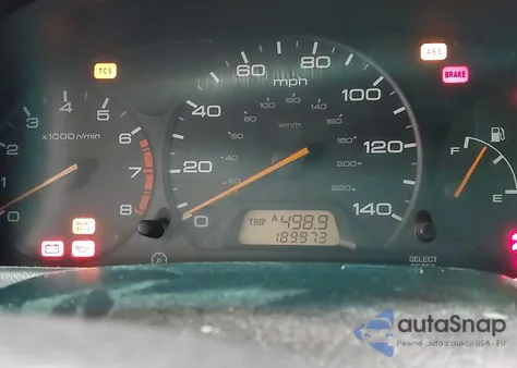 2001 Honda Odyssey Ex z USA, uszkodzony, nr VIN 2HKRL18601H513816